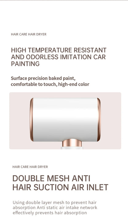 High-Speed Hair Dryer with Low Noise Technology - Smarsty