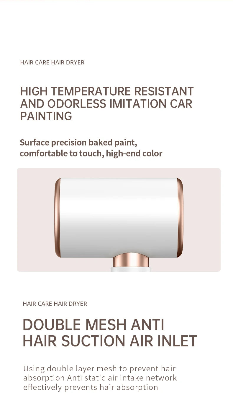 High-Speed Hair Dryer with Low Noise Technology - Smarsty