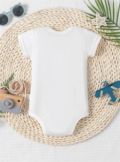  Baby Onesie with "Sorry the You've Ordered is Currently Out of Stock" Print, Casual Style, Regular Fit, Newborn Bodysuit