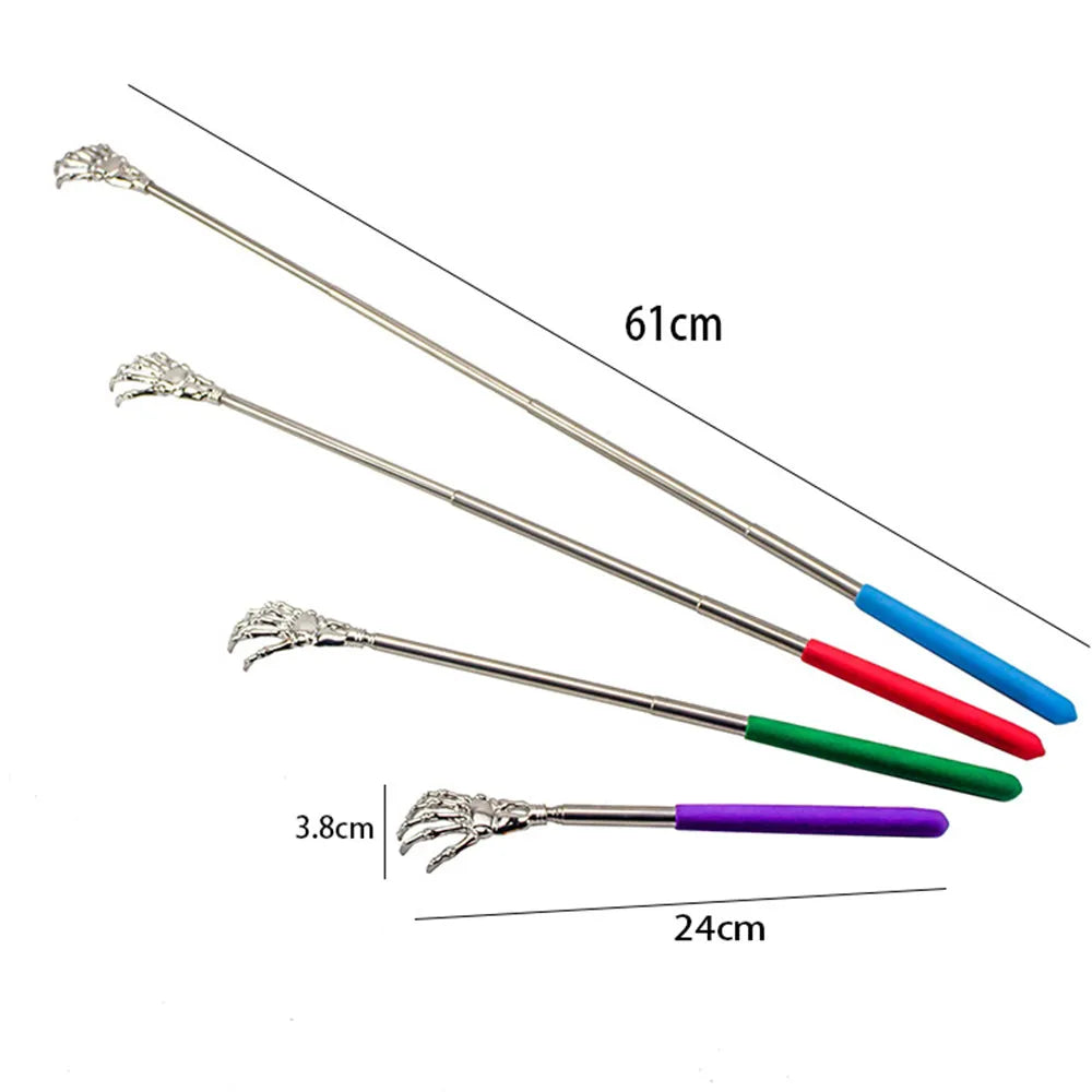 Telescopic Stainless Steel Back Scratcher for Easy Relief - Smarsty
