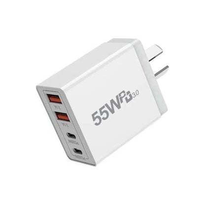 Efficient USB Type C Fast Smart Charger 55W PD Adapter - Smarsty