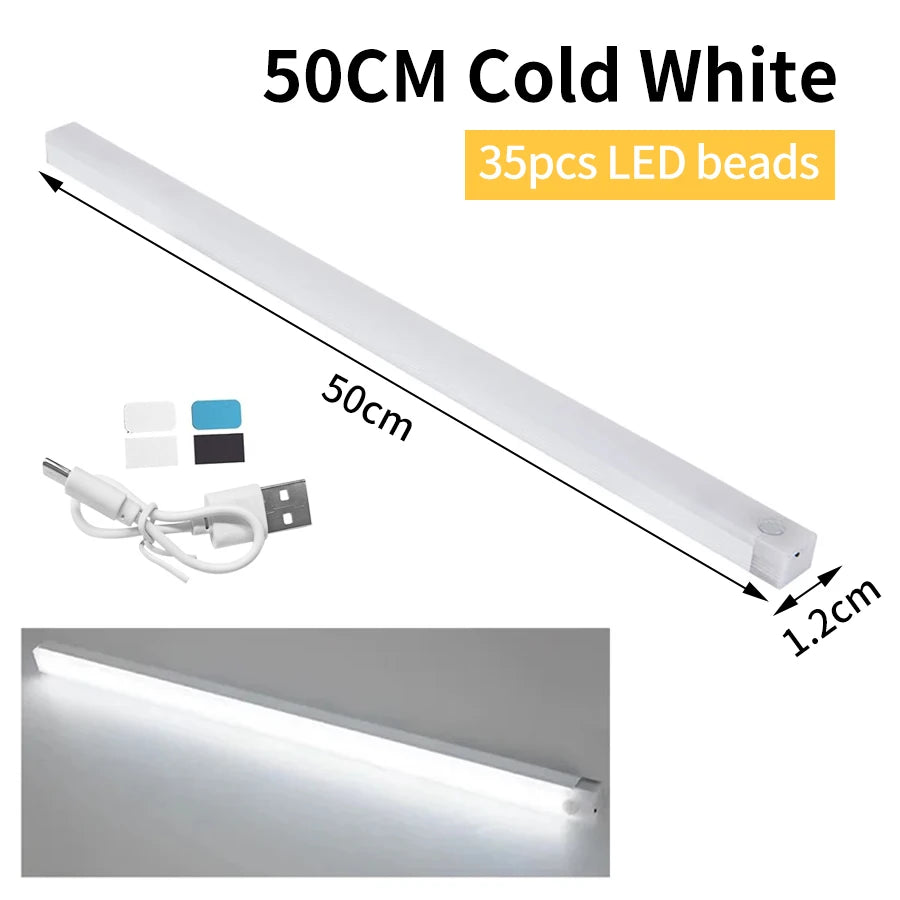 Rechargeable Motion Sensor LED Night Light for Cabinets - Smarsty