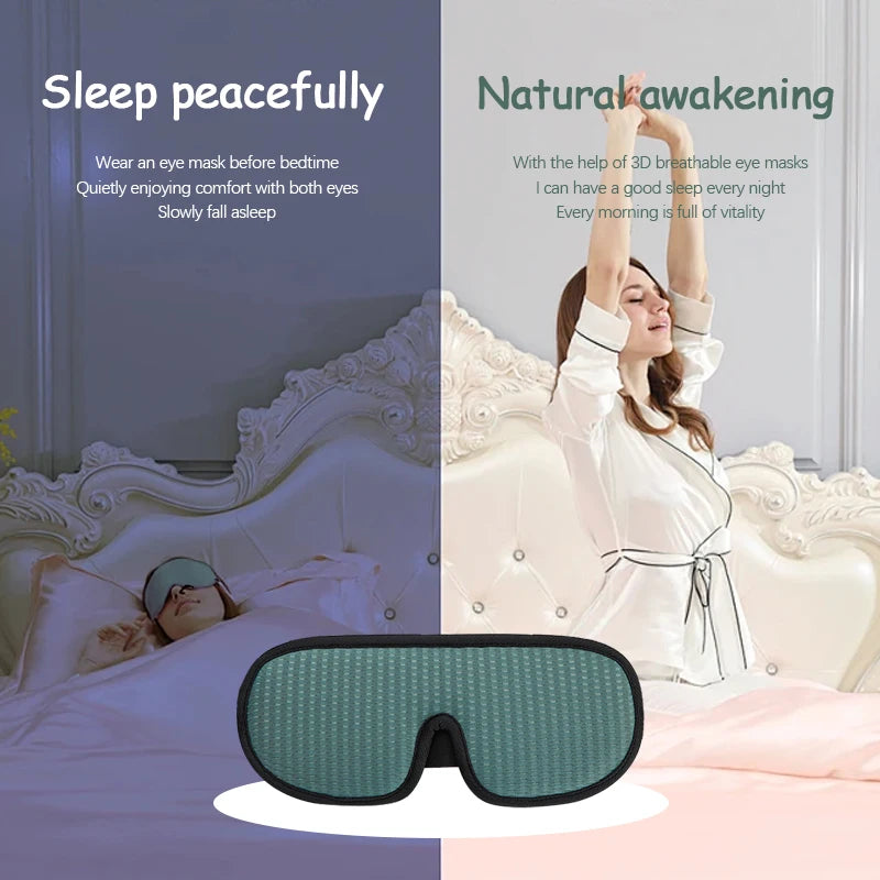 3D Breathable Eye Mask for Comfortable Sleep - Smarsty