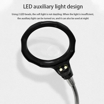 Lighted Magnifying Glass Repair Tool for Mobile Devices - Smarsty
