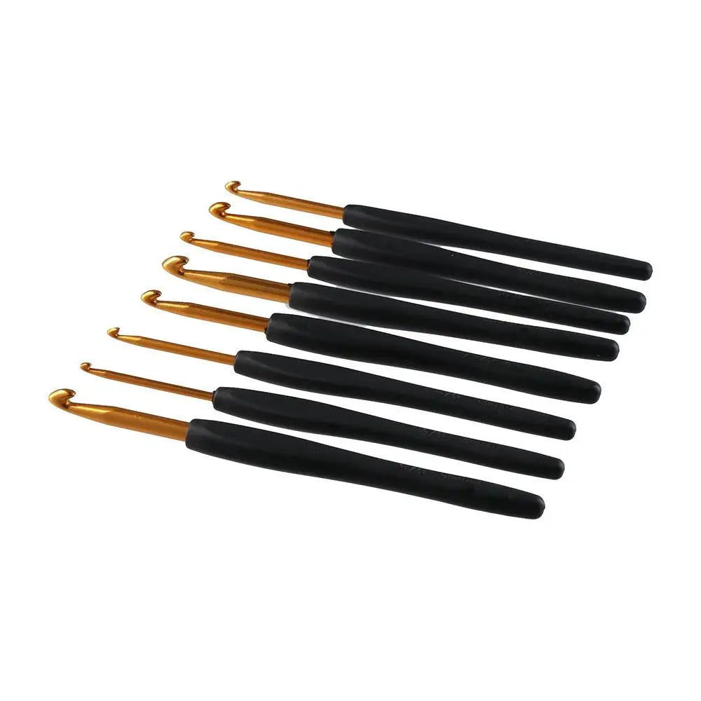 Ergonomic 8PCS Crochet Hook Set for Arthritic Hands - Smarsty