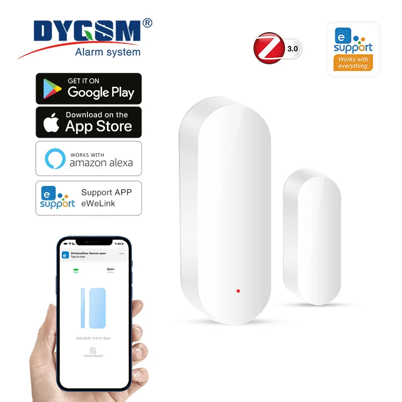 Zigbee Smart Door Window Sensors for Home Security - Smarsty