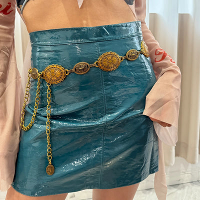 Adjustable Y2K Goth Designer Belt for Women - Smarsty