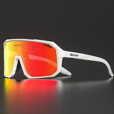 SCVCN Photochromic Cycling Glasses Bike Mountain Bicycle Golf UV400 Sunglasses Sport Protection Glasses for Men Women Baseball by Smarsty