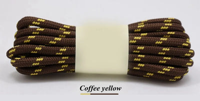 Round Climbing Shoelaces Hiking Walking Shoe Laces Work Boot Shoelace Outdoor Mountaineering Non Slip Duty Durable Shoestrings - Smarsty