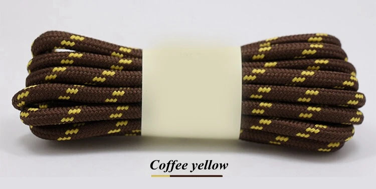 Round Climbing Shoelaces Hiking Walking Shoe Laces Work Boot Shoelace Outdoor Mountaineering Non Slip Duty Durable Shoestrings