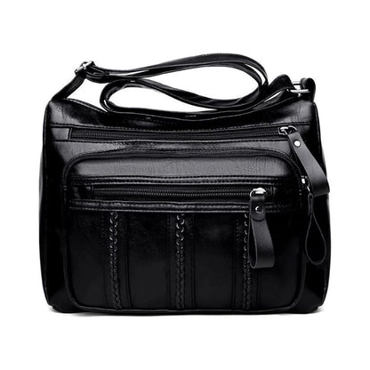 PU Leather Crossbody Bag With Adjustable Strap For Women - Smarsty
