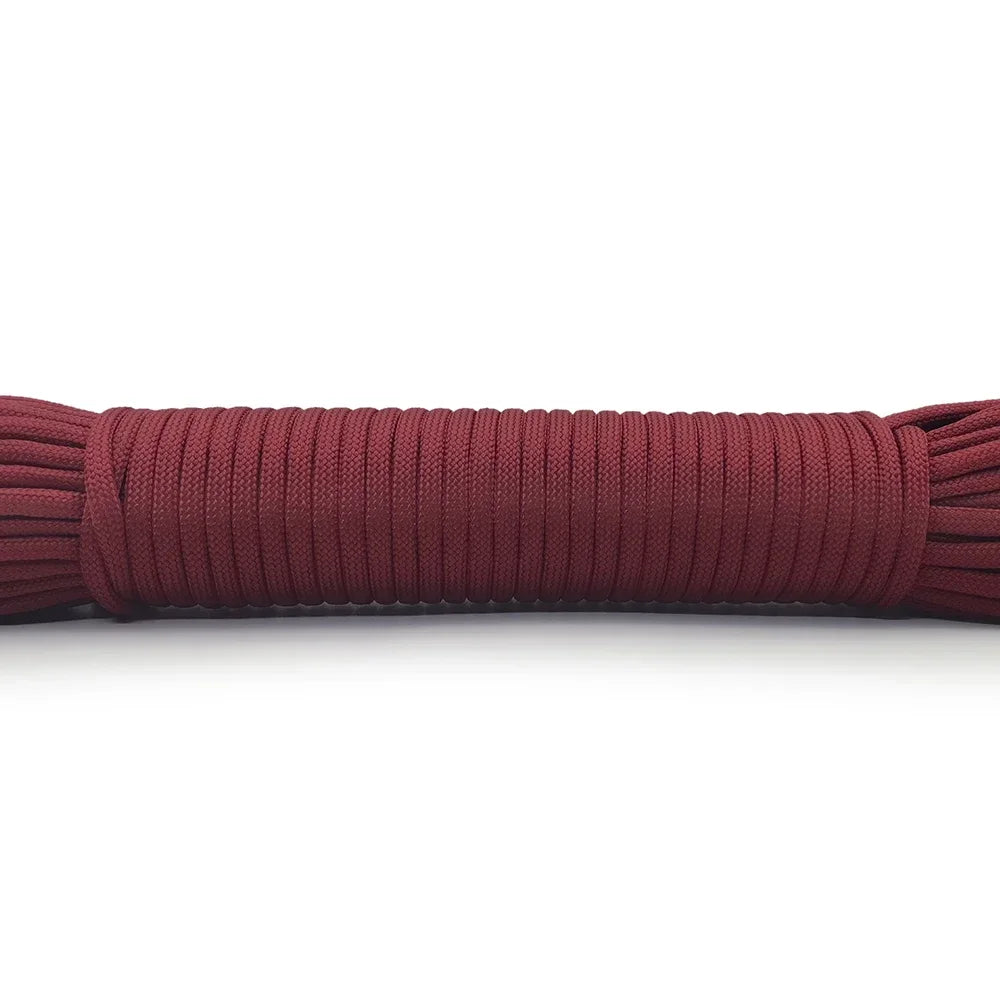 New Color Dia 4 MM 31 Meters 9 stand Cores Paracord Parachute Cord Lanyard Tent Rope For Hiking Camping Clothesline DIY Bracelet by Smarsty