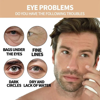 Men's Retinol Eye Cream for Dark Circles and Firming - Smarsty