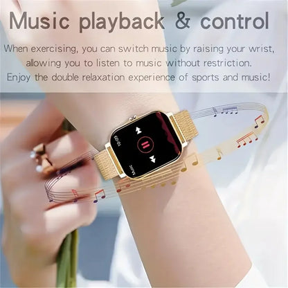 Smart Watch with Bluetooth Talking and Health Monitoring - Smarsty