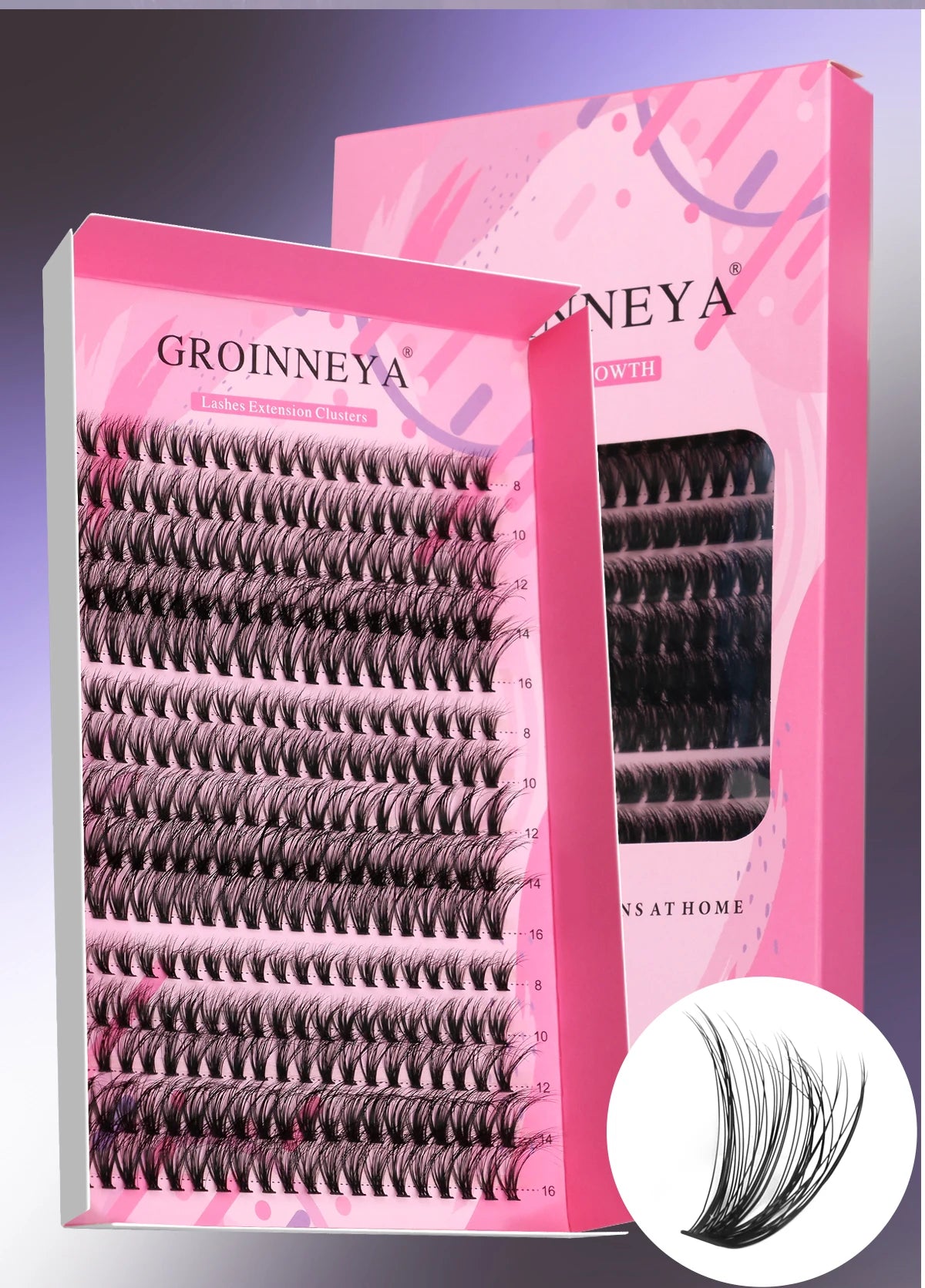 DIY Lash Extension Kit with Individual Lashes for Home Use - Smarsty