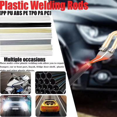 Plastic Welder, 2in-1 Plastic Welding Repair Kit Hot Staples, Hot Staples Weld Gun Repair Kit for Car Bumper And Most Plastics