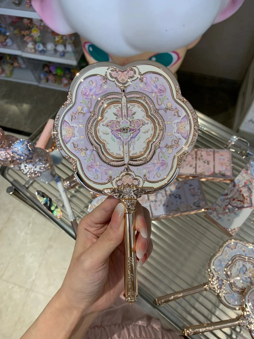 Flower Knows Handheld Mirror Moonlight Mermaid Design - Smarsty