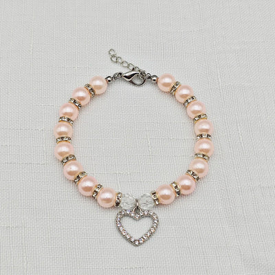 Cute Adjustable Pet Necklace with Heart Pendant - Smarsty