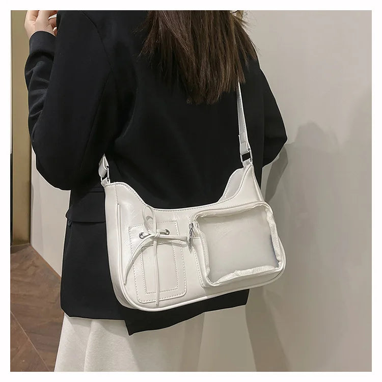 Y2K Harajuku Transparent Ita Bag Crossbody Purse For Women - Smarsty