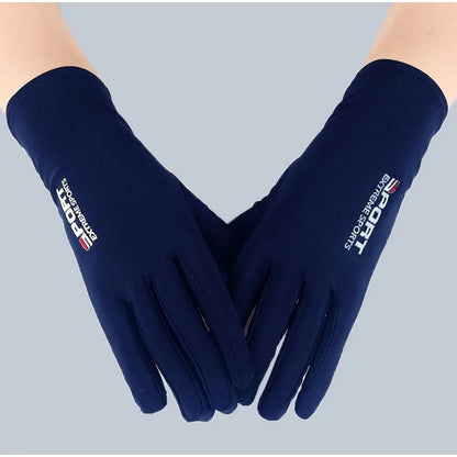 Ice Silk Cycling Gloves Unisex High Elastic Comfort - Smarsty