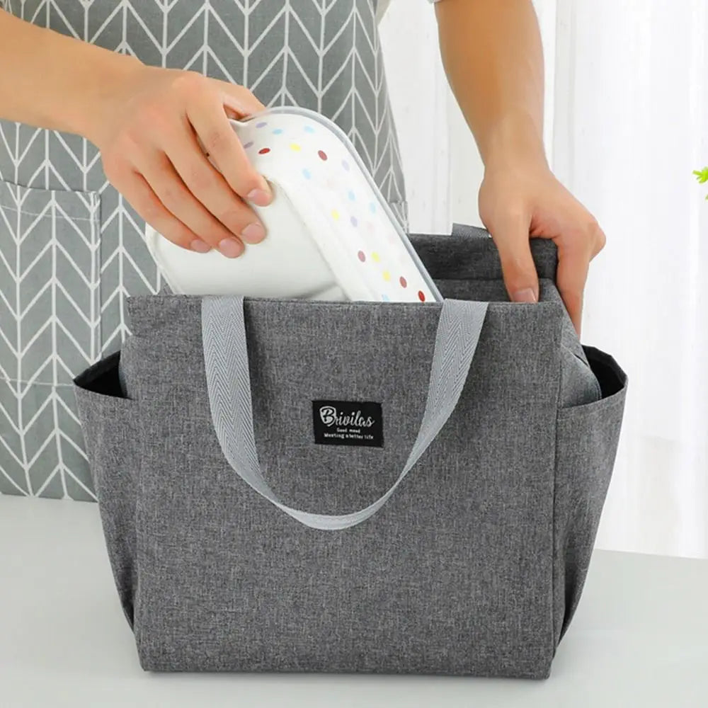 Portable Waterproof Cooler Lunch Bag With Large Capacity - Smarsty