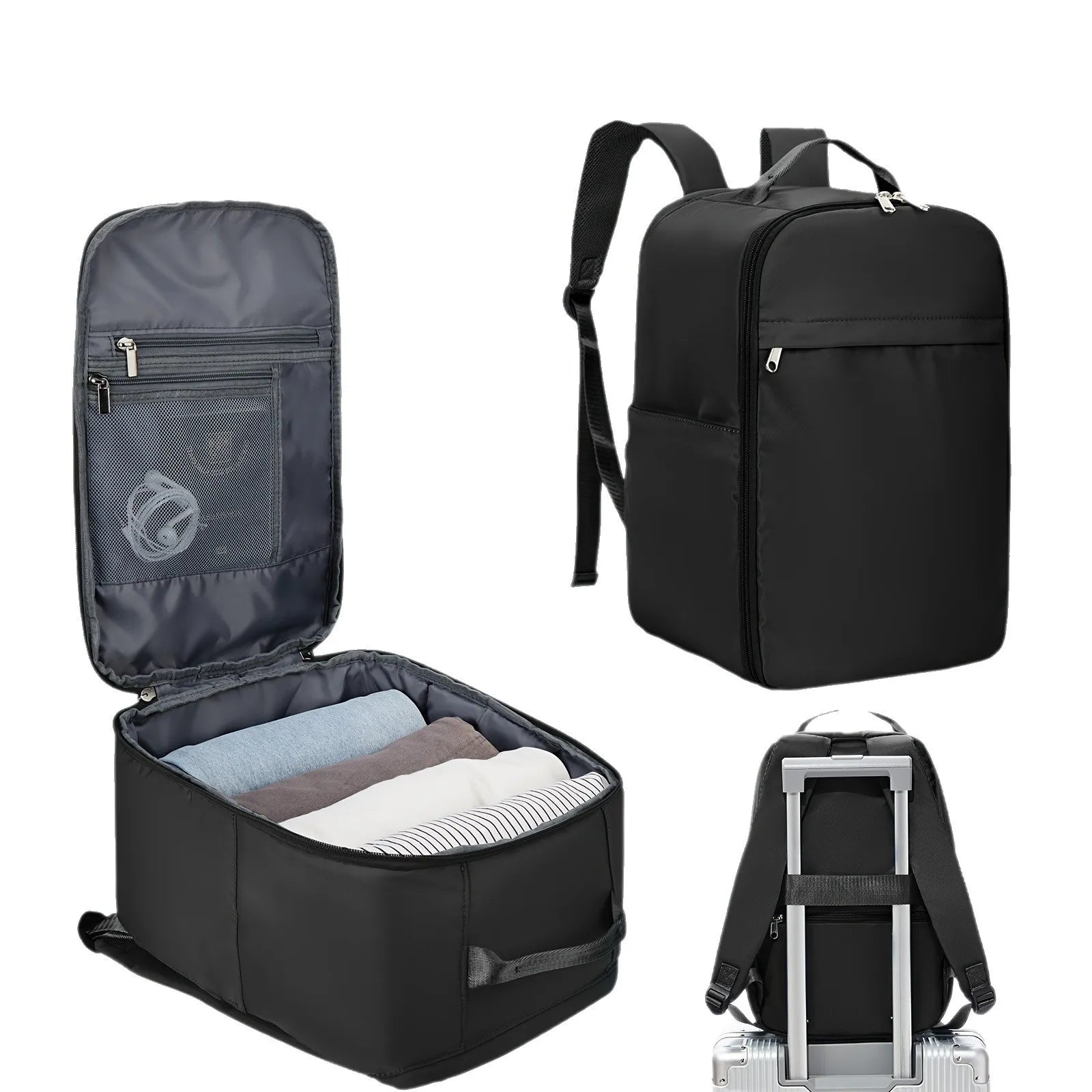 New Business Backpack - Fits 14"/15" Laptops, Great for Short Trips. Colorful, Cabin-Approved. Unisex, Stylish & Practical - Smarsty