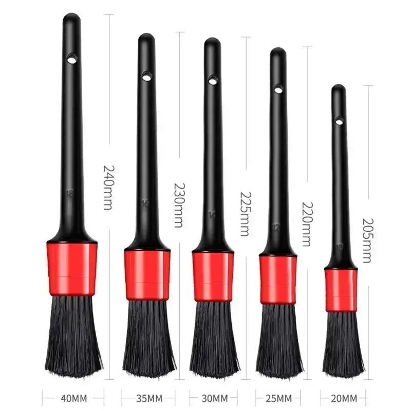 Car Detailing Brush Set For Dashboard And Vents Cleaning - Smarsty