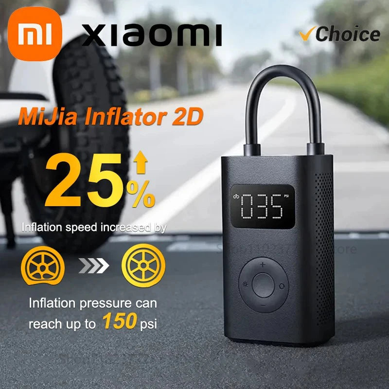 Rechargeable Portable Air Pump Inflator 2D 2000mAh - Smarsty