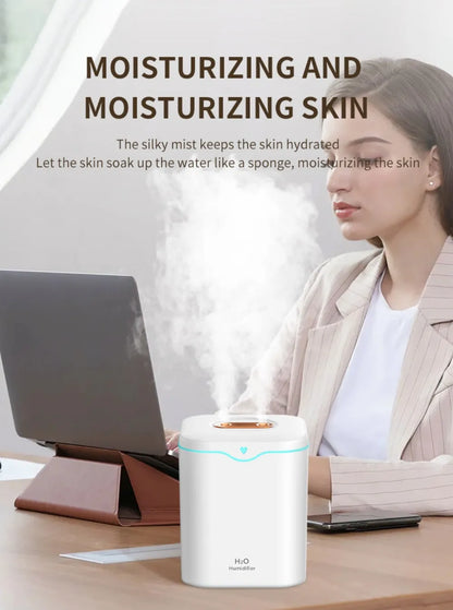 Double Spray USB Air Humidifier With Large Capacity - Smarsty