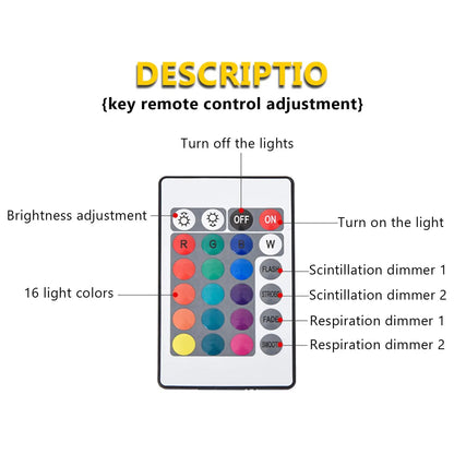 Ocean Wave Projector Light with 16 Color Options - Smarsty