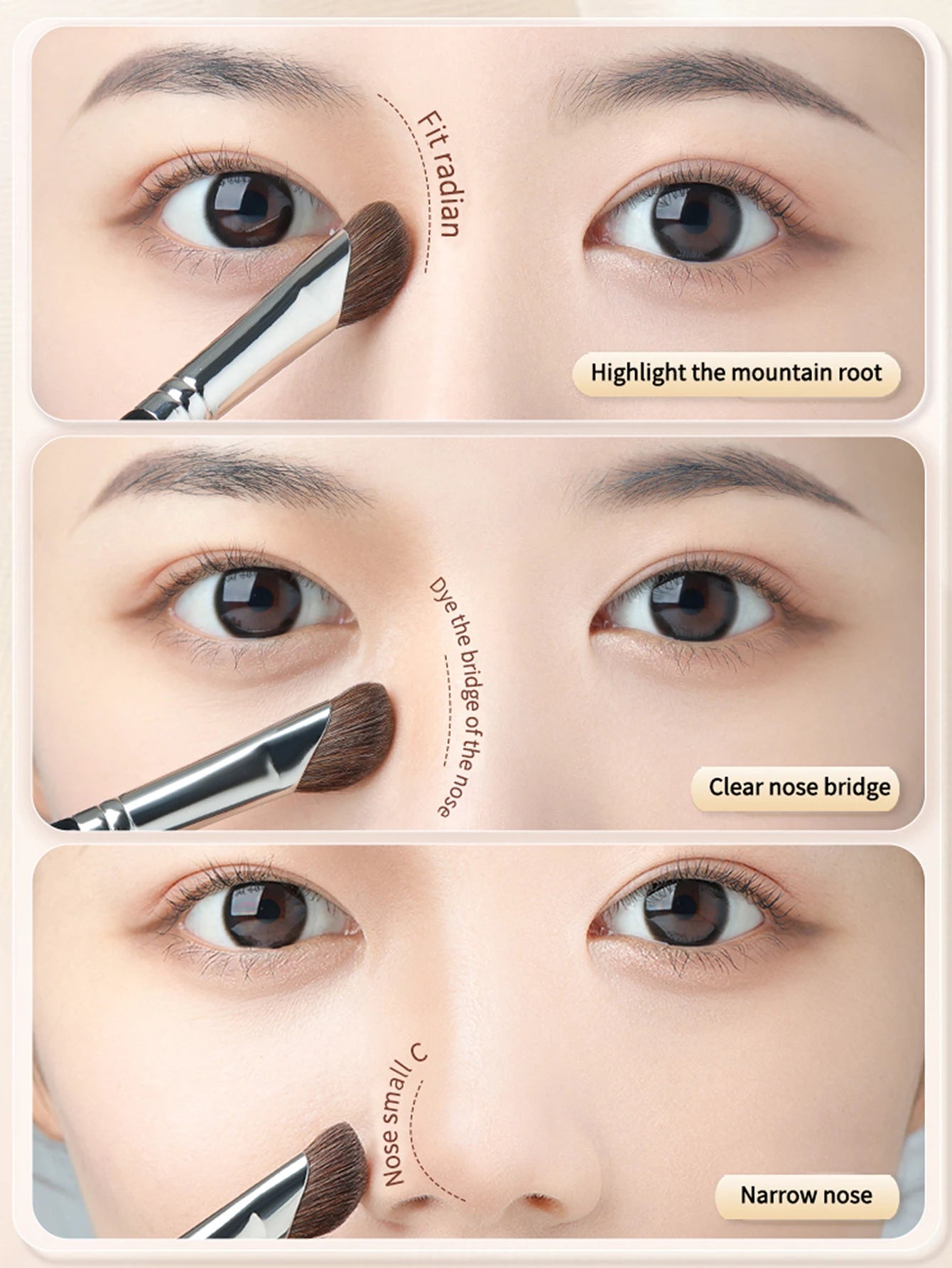 Cangzhou Sickle Nose Shadow Brush Set for Sculpting - Smarsty