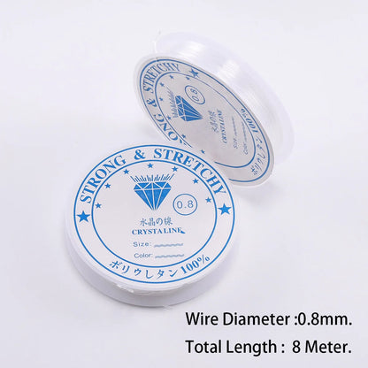 Transparent Elastic Cord For Jewelry Making Durable - Smarsty
