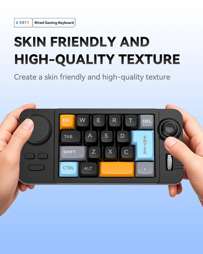Hot Swap Mechanical Keyboard With Volume Scroll Keypad