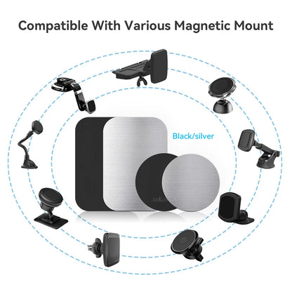 Magnetic Car Phone Holder Metal Plate For Smartphone - Smarsty