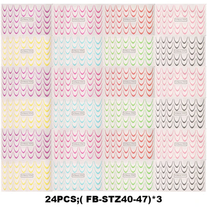 Gradient French Nail Art Stickers for Stunning Ombre Manicures - Smarsty
