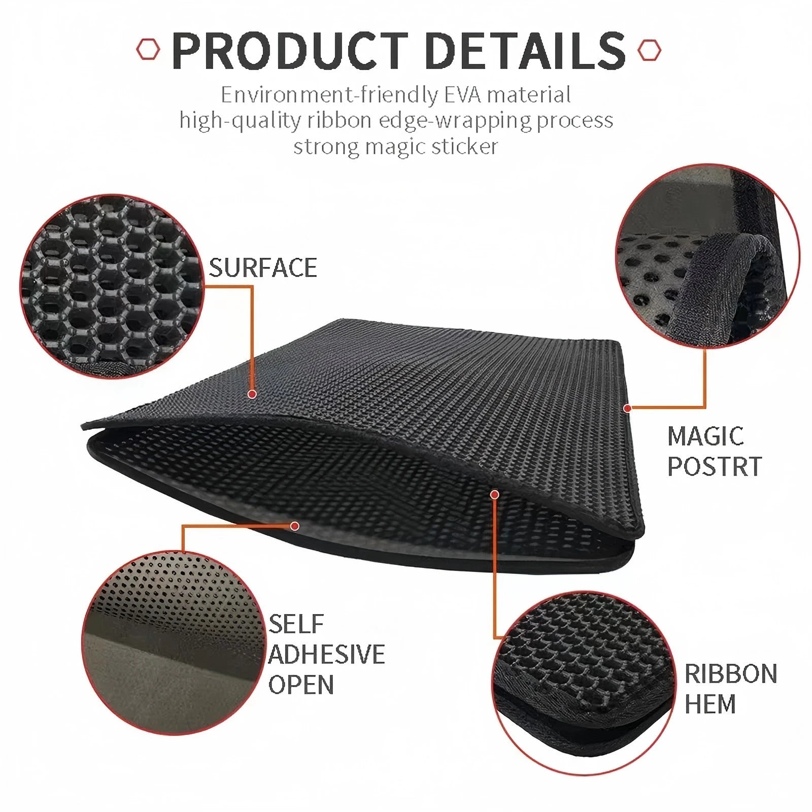 Double Layer Waterproof Cat Litter Mat for Easy Cleaning - Smarsty