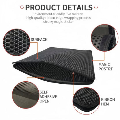 Double Layer Waterproof Cat Litter Mat for Easy Cleaning - Smarsty