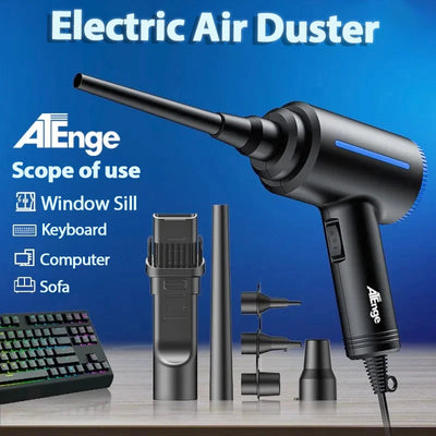 500W Electric Air Duster For PC Keyboard Cleaning Power - Smarsty