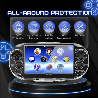 Protective Crystal Case for PS Vita 1000 All Around Defense - Smarsty