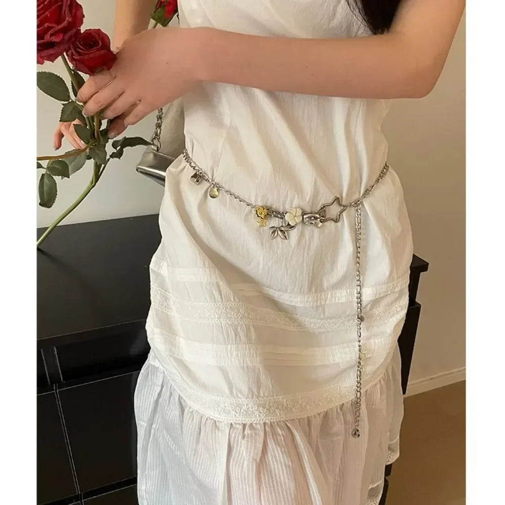 Bohemian Butterfly Tassel Waist Chain Adjustable Belt - Smarsty