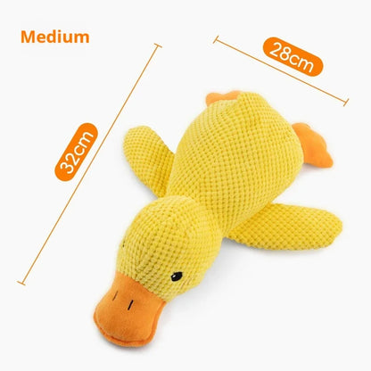 Plush Dog Toy Duck for Teeth Grinding Relief - Smarsty