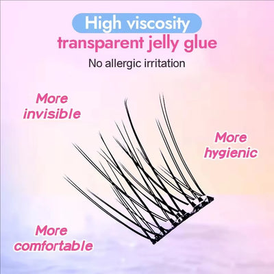 Miaojie No-Glue False Eyelashes for Easy Application - Smarsty