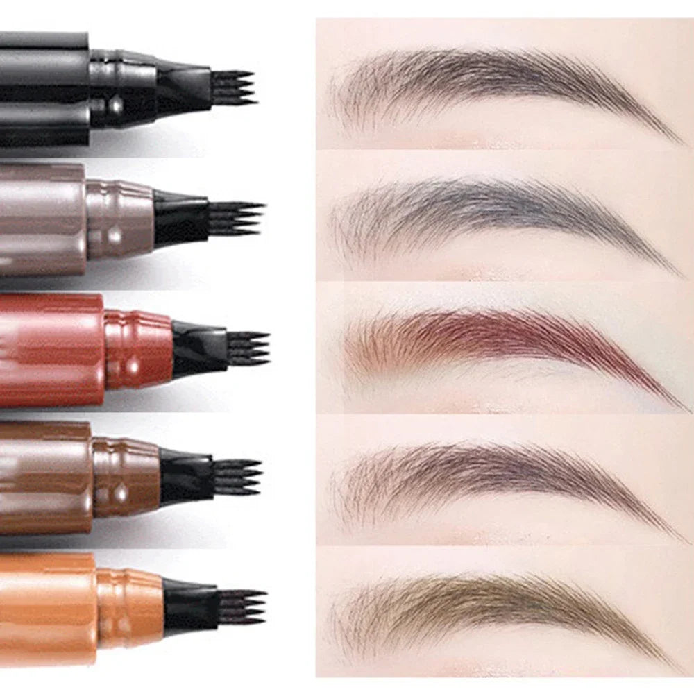 Waterproof Eyebrow Tattoo Pen for Long-Lasting Makeup - Smarsty