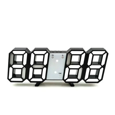 Digital Wall Clock with Alarm for Modern Home Decor - Smarsty