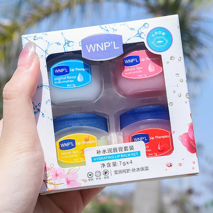 Natural Plant Lip Balm Set for Moisturized Plump Lips - Smarsty