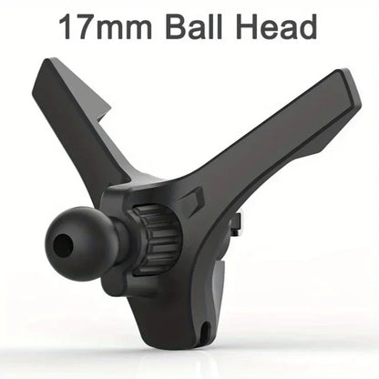 Car Phone Holder Air Vent Clip Mount 17mm Ball Head - Smarsty
