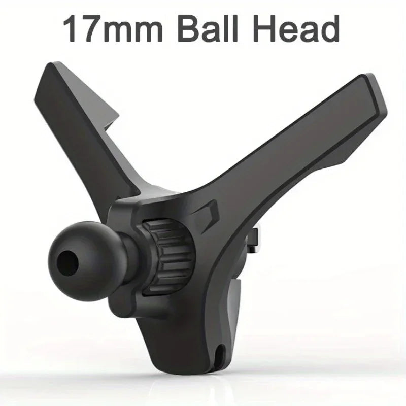 Car Phone Holder Air Vent Clip Mount 17mm Ball Head - Smarsty