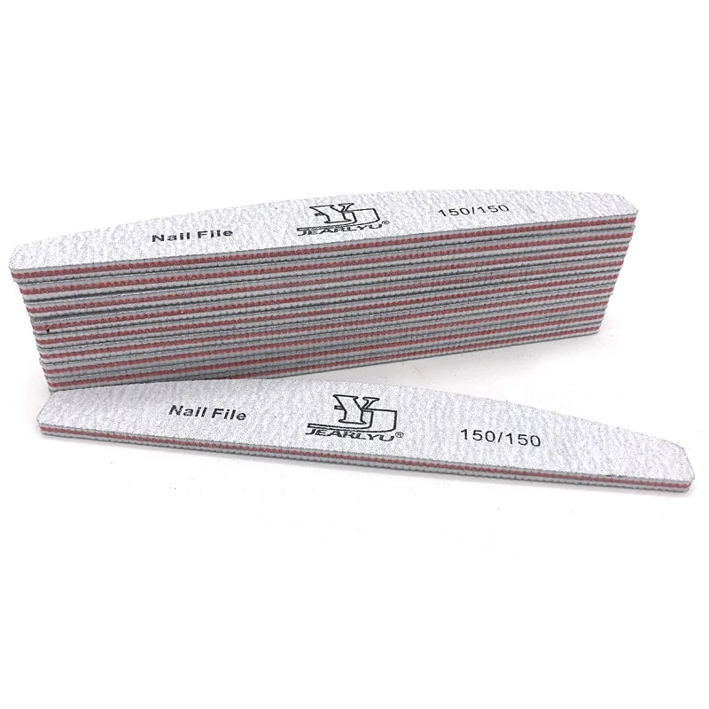 Professional Nail File Set with 5 Colors and Multiple Grits - Smarsty