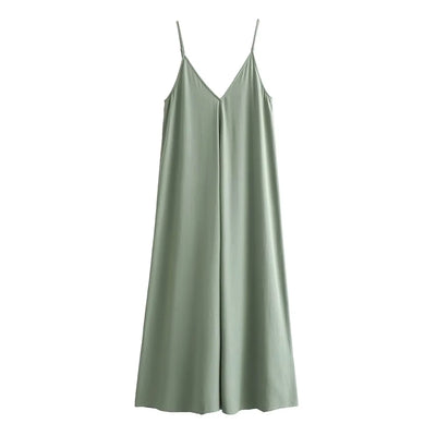 MUJER Black Slip Long Dresses for Women Red Draped Summer Dress Woman 2025 Sexy Backless Maxi Dress Women Summer Beach Dresses - Smarsty