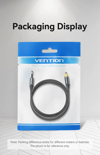 Vention Toslink SPDIF Optical Audio Cable for Amplifiers - Smarsty